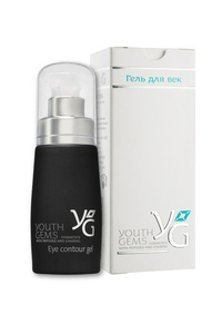 Гель для век Youth Gems с пептидами и экстрактом женьшеня  Гель для век Youth Gems с пептидами и экстрактом женьшеня